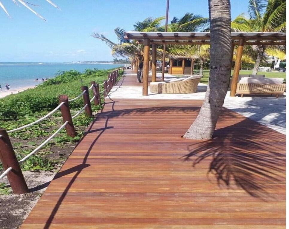 Bangalo 32 - Beira Mar - Praia De Muro Alto Порту-де-Галиньяш Экстерьер фото